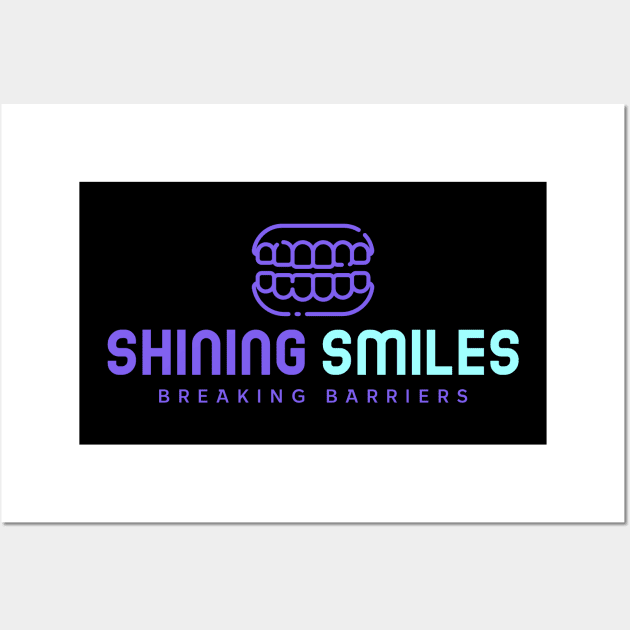 SHINING SMILES BREAKING BARRIERS Wall Art by BICAMERAL